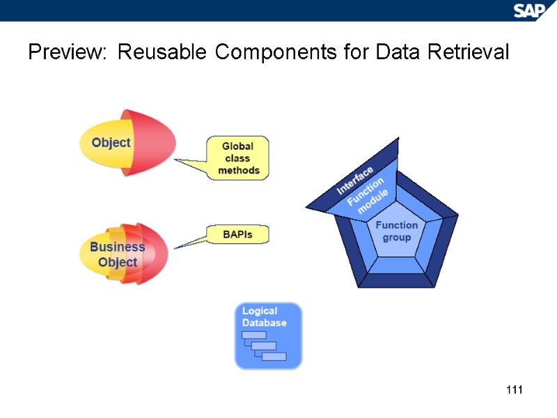 111 Preview: Reusable Components for Data Retrieval